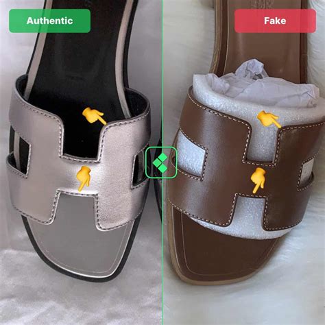 hermes oran authentic|How To Spot Real Vs Fake Hermes Oran Sandals – LegitGrails.